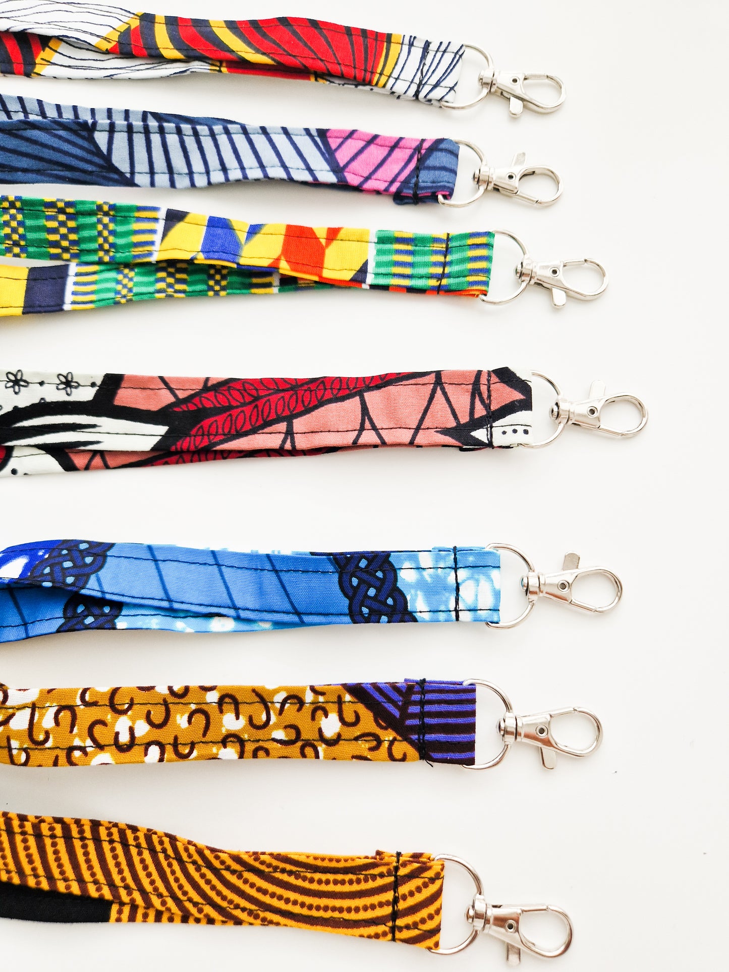 African Print Lanyard x1 | Choose Your Wax Print