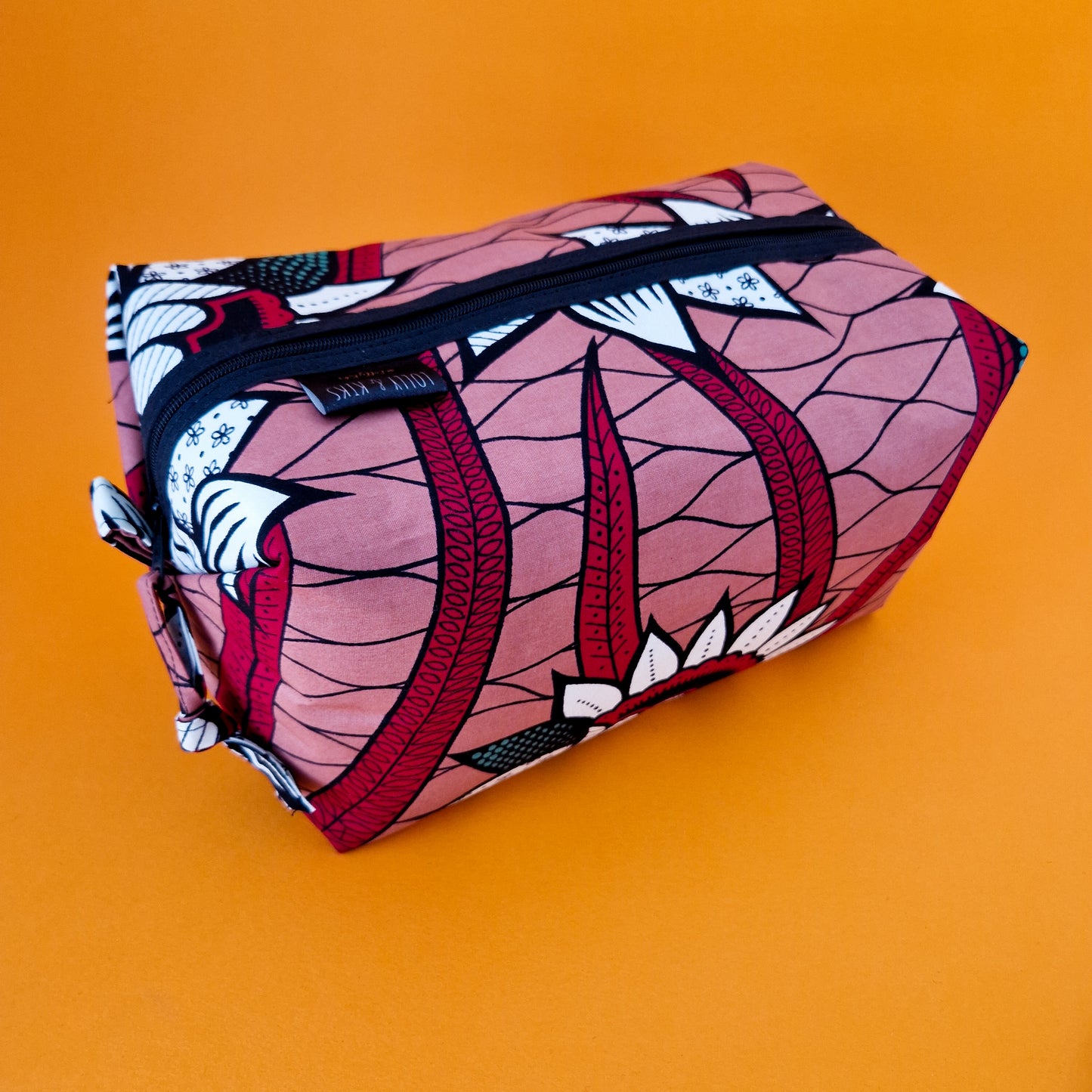 African Print Toiletry Wash Bag | Buki Print