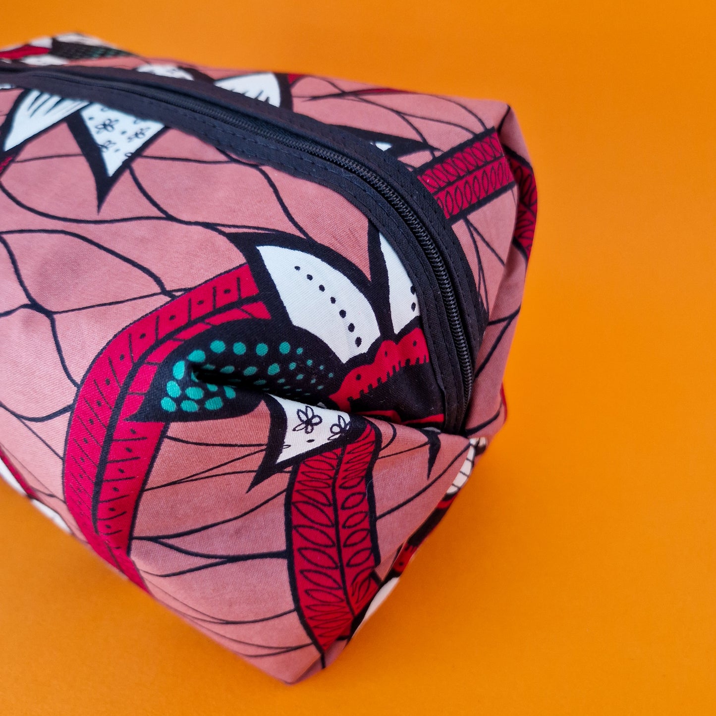 African Print Toiletry Wash Bag | Buki Print