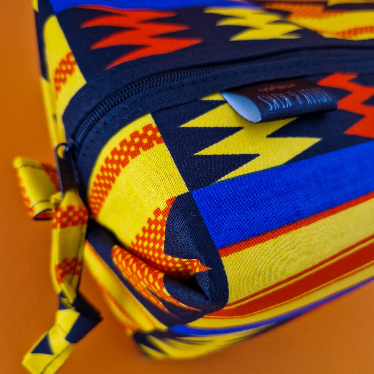 African Print Toiletry Wash Bag | Kojo Print