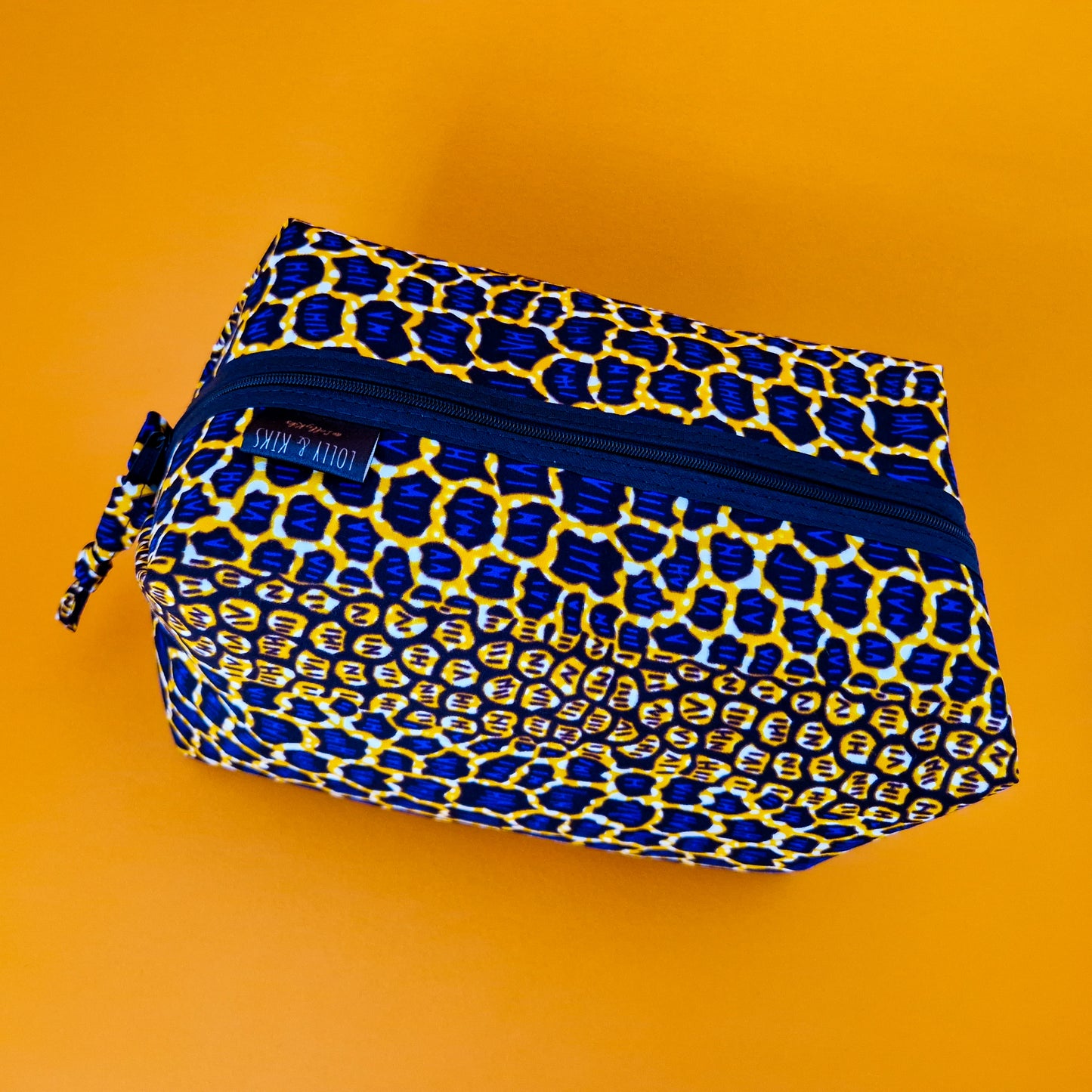 African Print Toiletry Wash Bag | Rere Print
