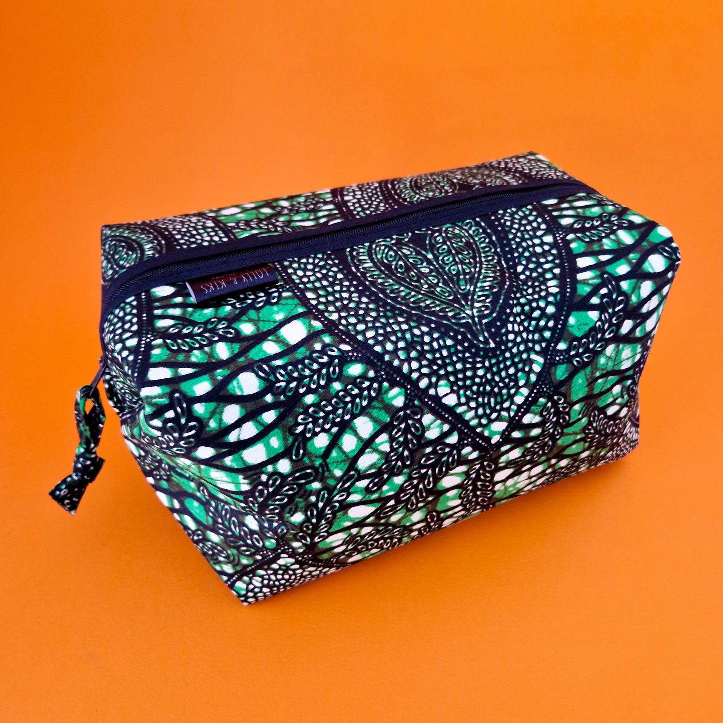 African Print Toiletry Wash Bag | Nkechi Print