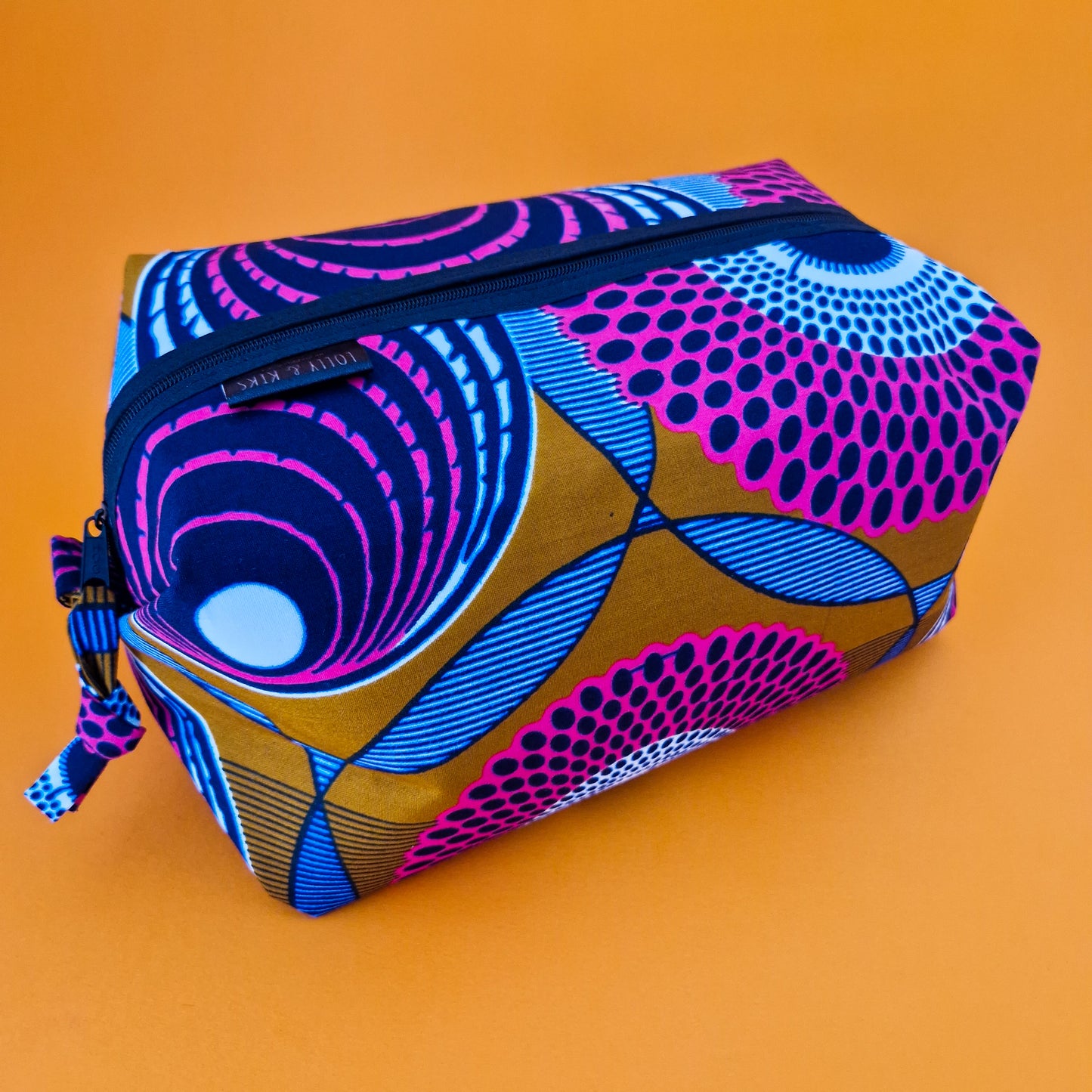 African Print Toiletry Wash Bag | Bukayo Print