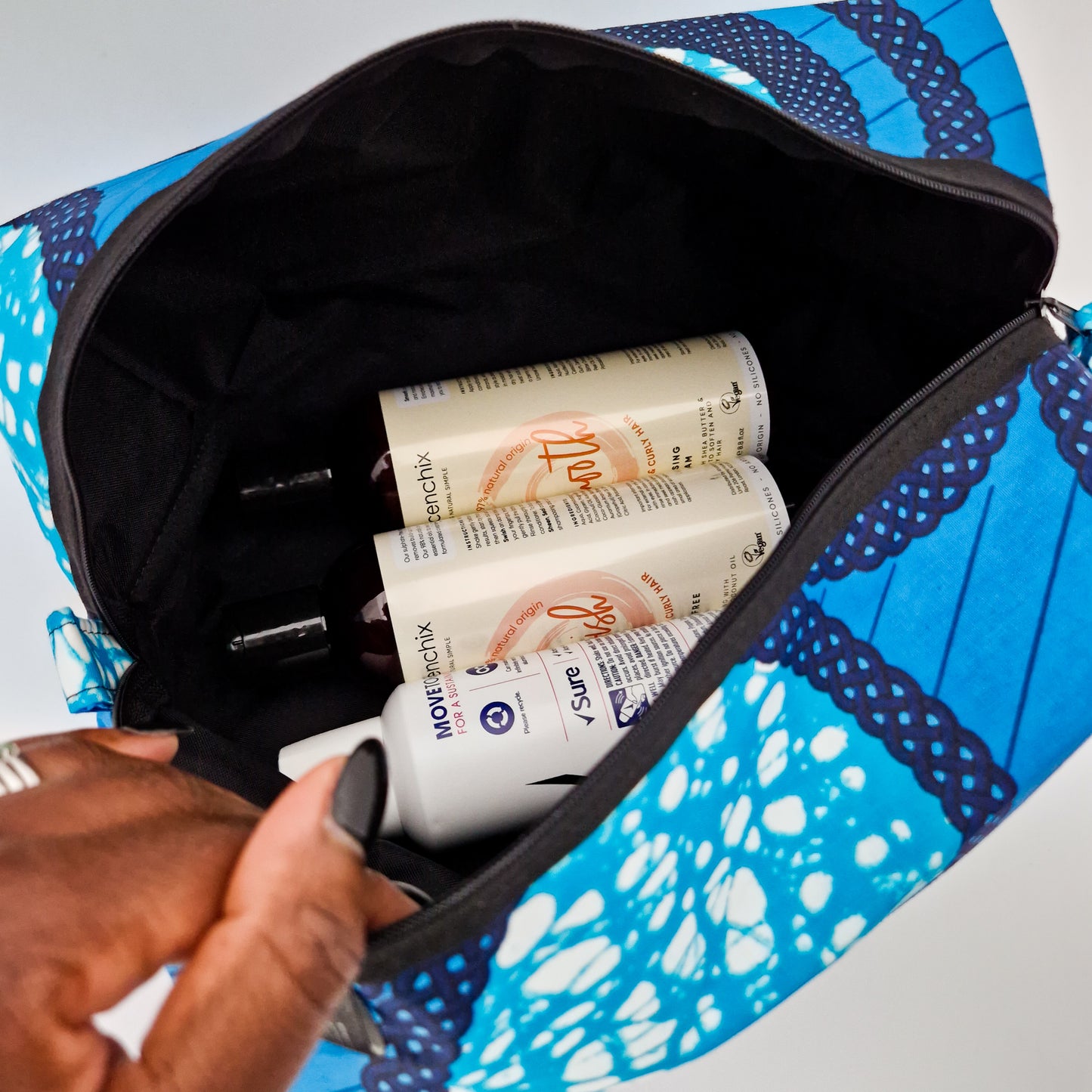African Print Toiletry Wash Bag | Adedapo Print