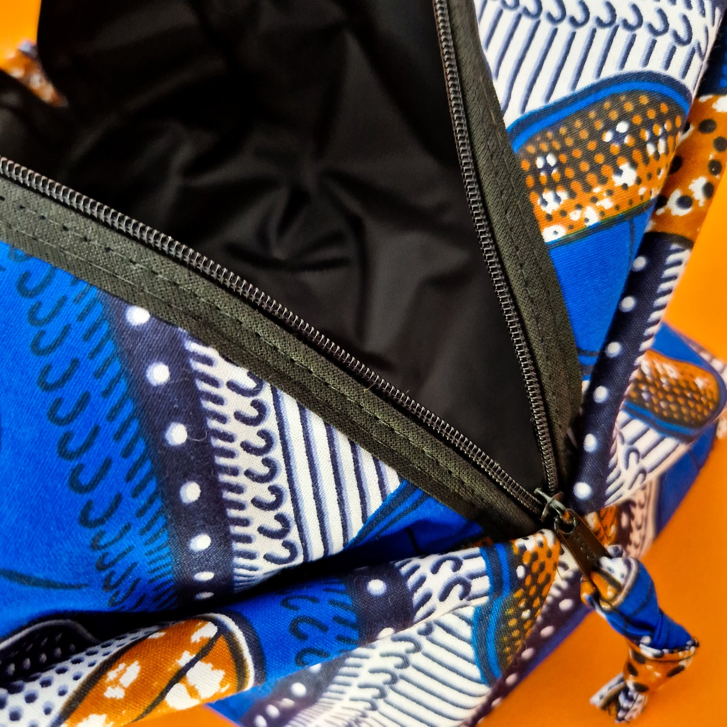 African Print Toiletry Wash Bag | Bolande Print
