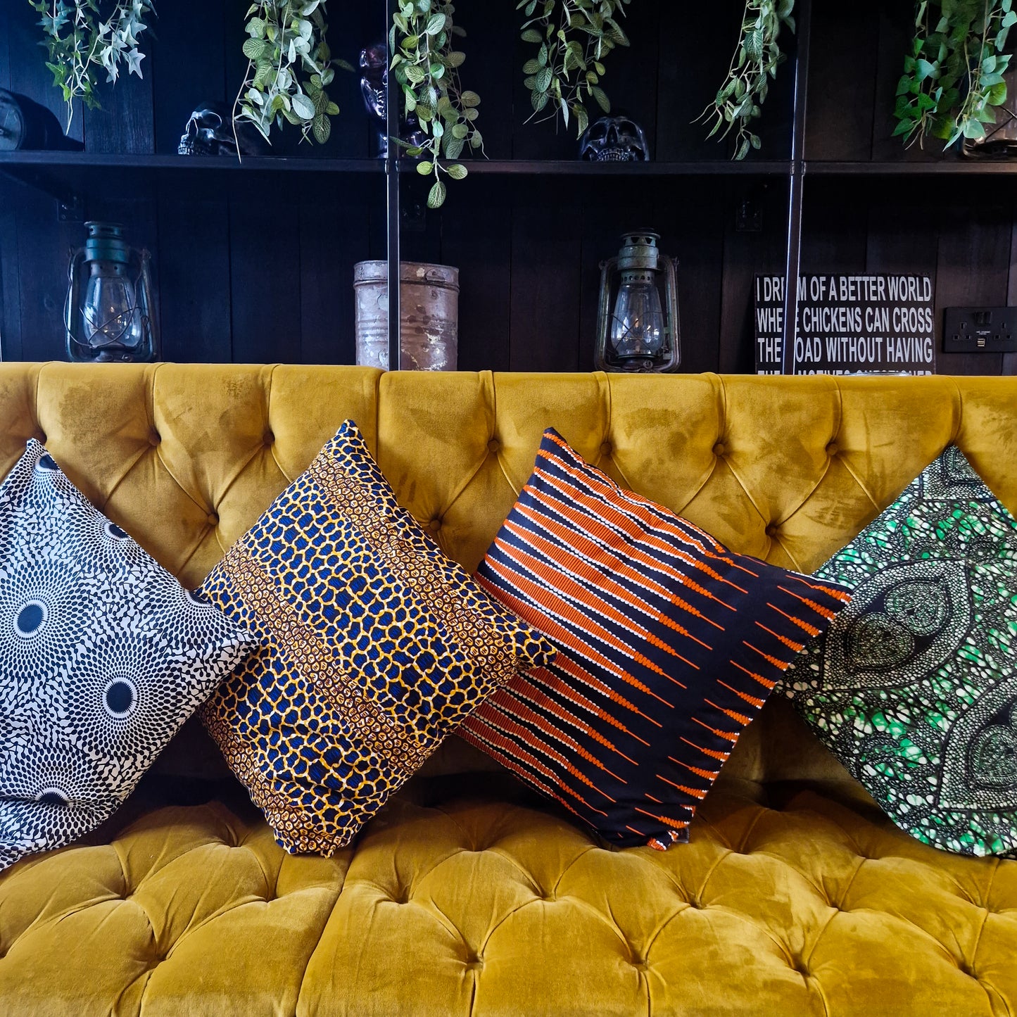 African Print Cushion Cover | Rere Print