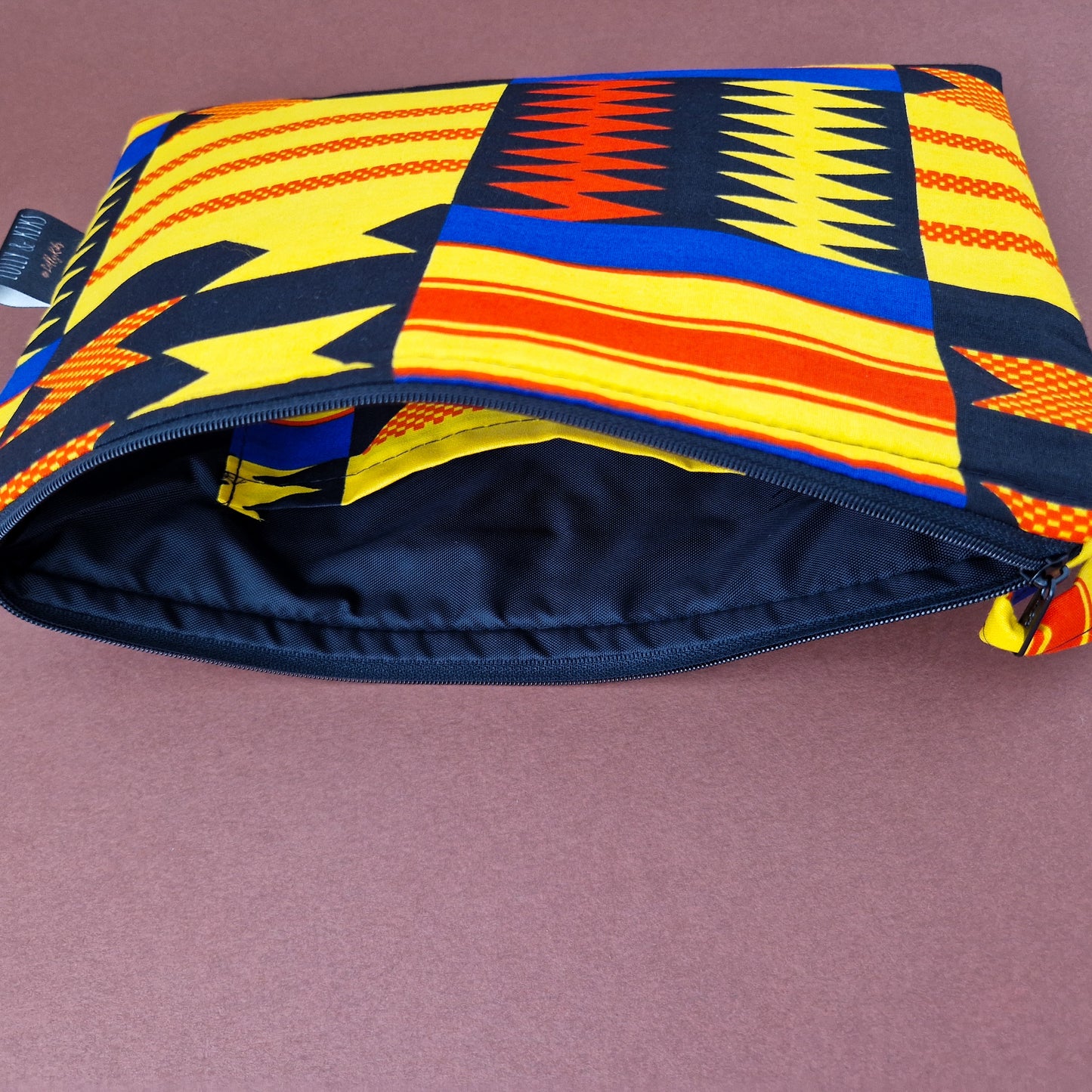 Large Zip Pouch | Kojo Print
