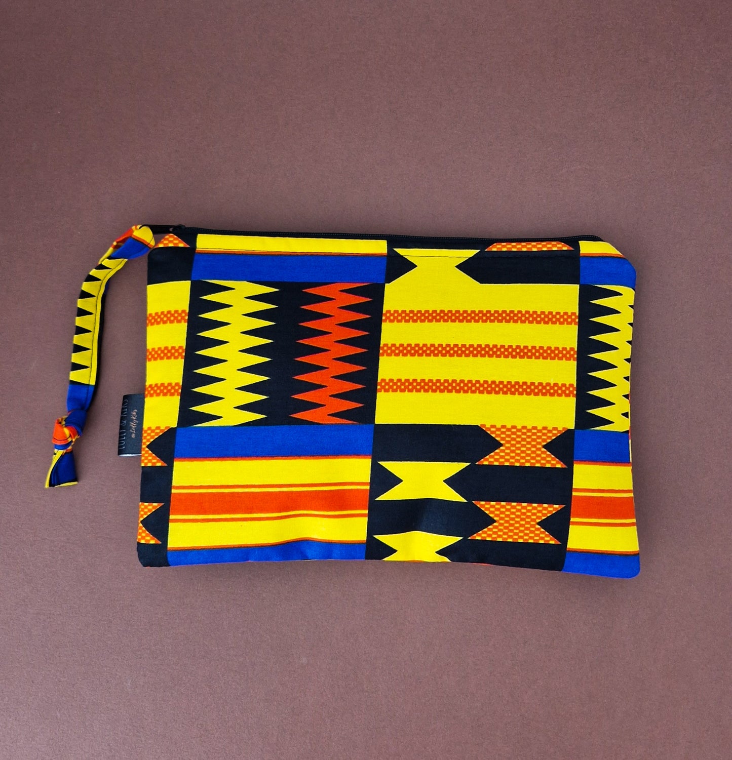 Large Zip Pouch | Kojo Print
