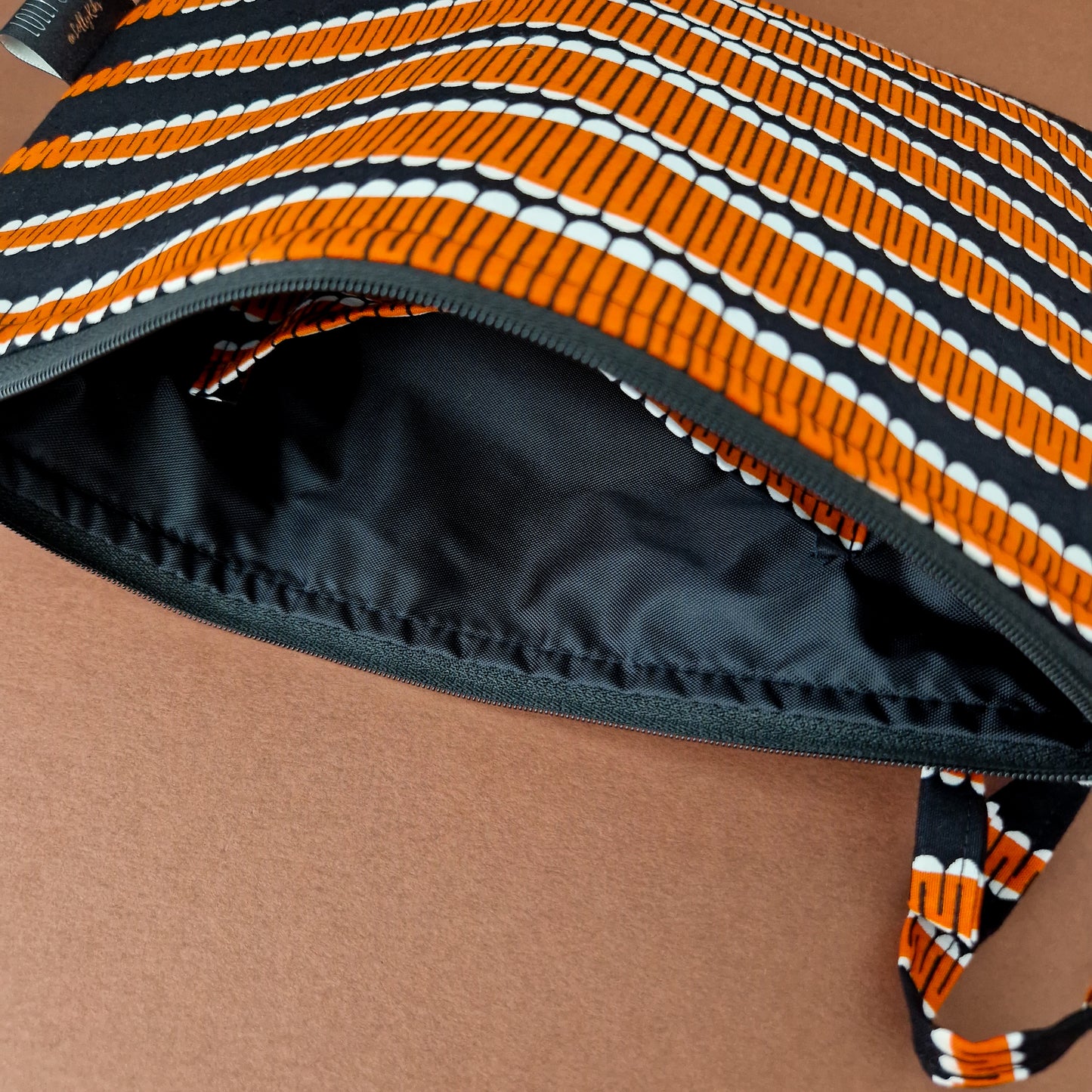 Large Zip Pouch | Doyin Print
