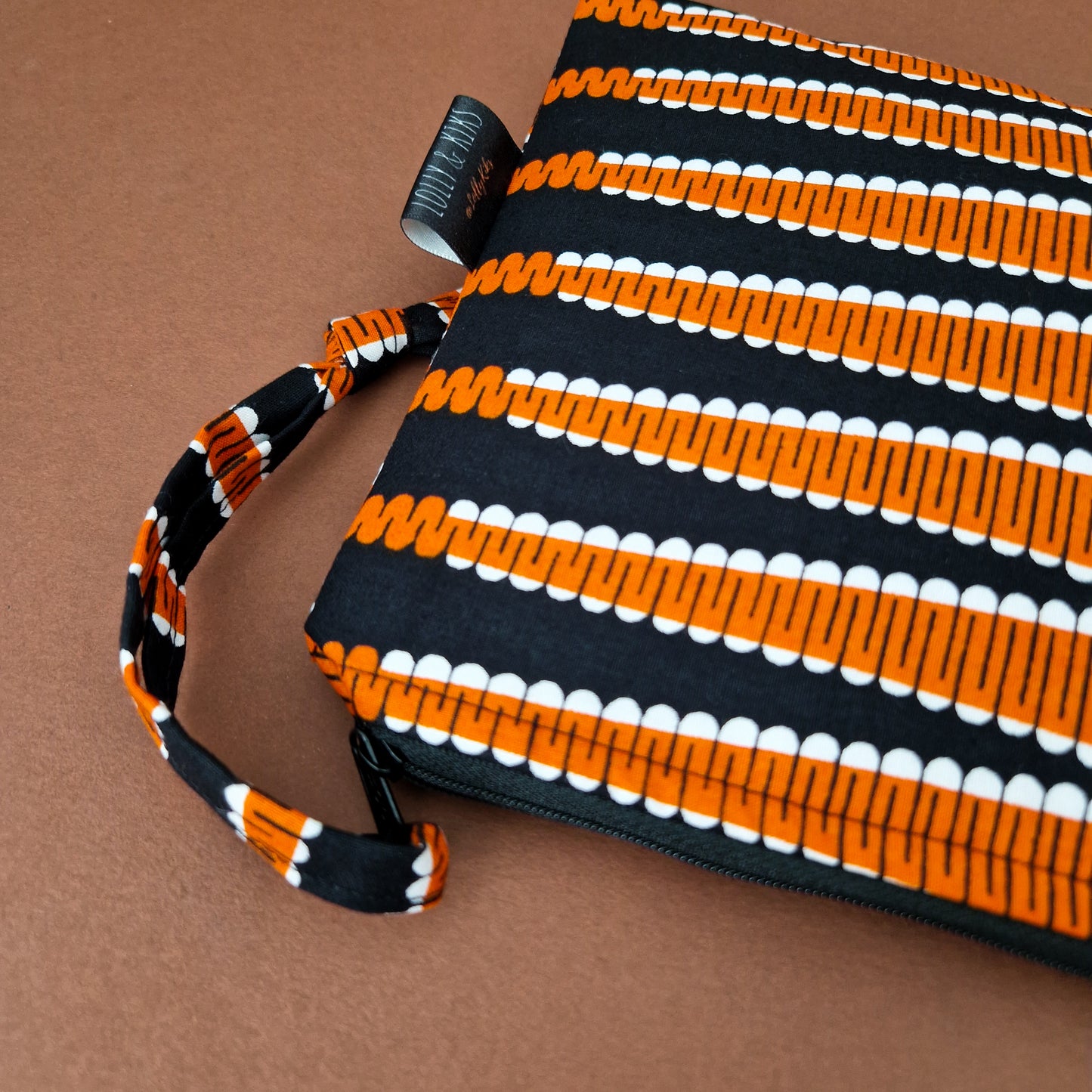 Large Zip Pouch | Doyin Print