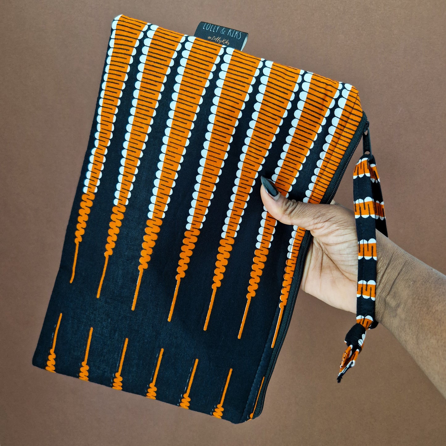 Large Zip Pouch | Doyin Print