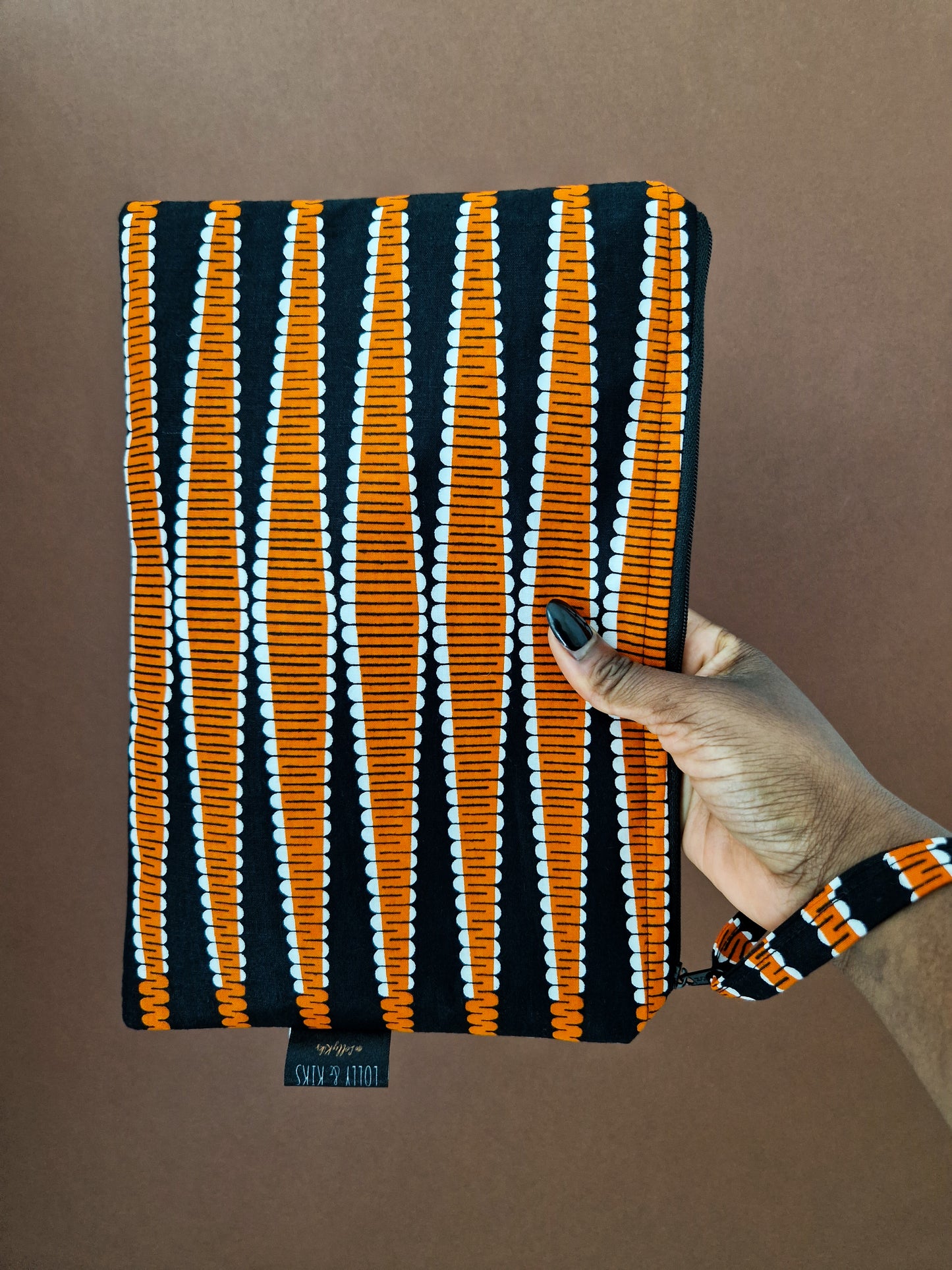 Large Zip Pouch | Doyin Print