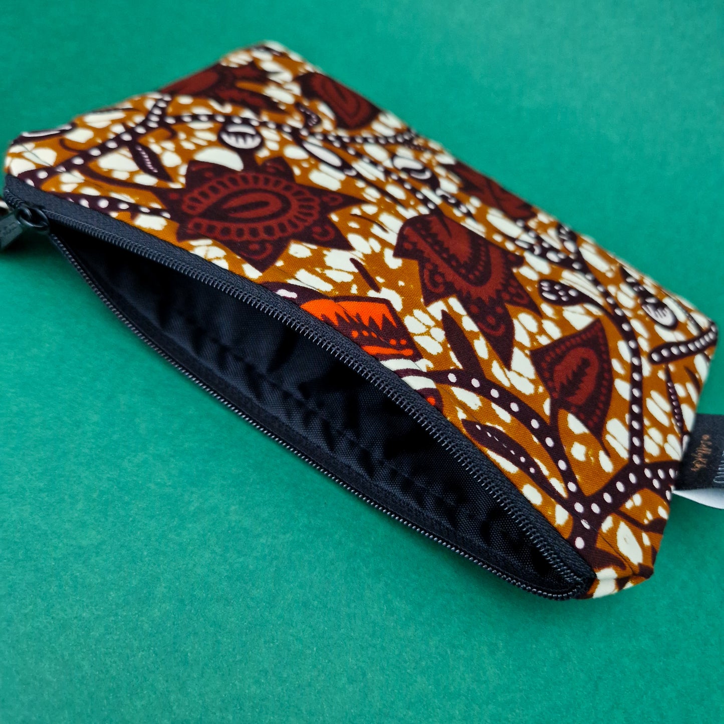 Small Zip Pouch | Kwesi Print