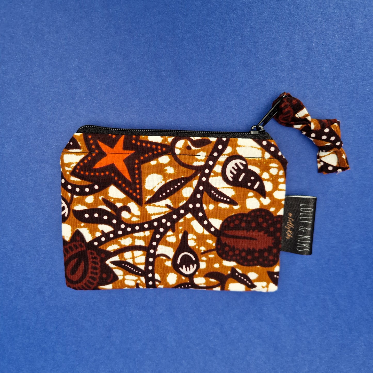 Mini Zip Pouch | Kwesi Print