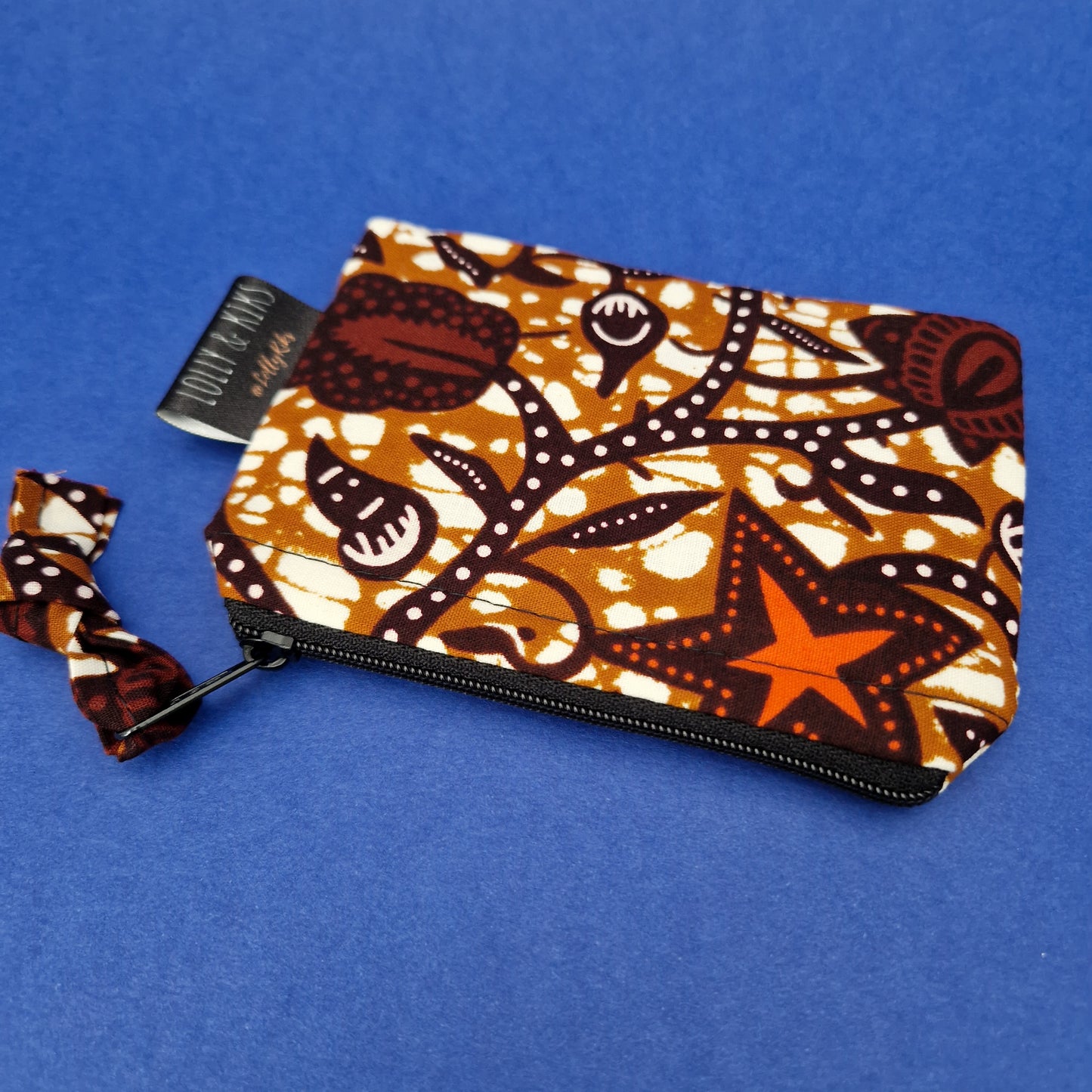 Mini Zip Pouch | Kwesi Print
