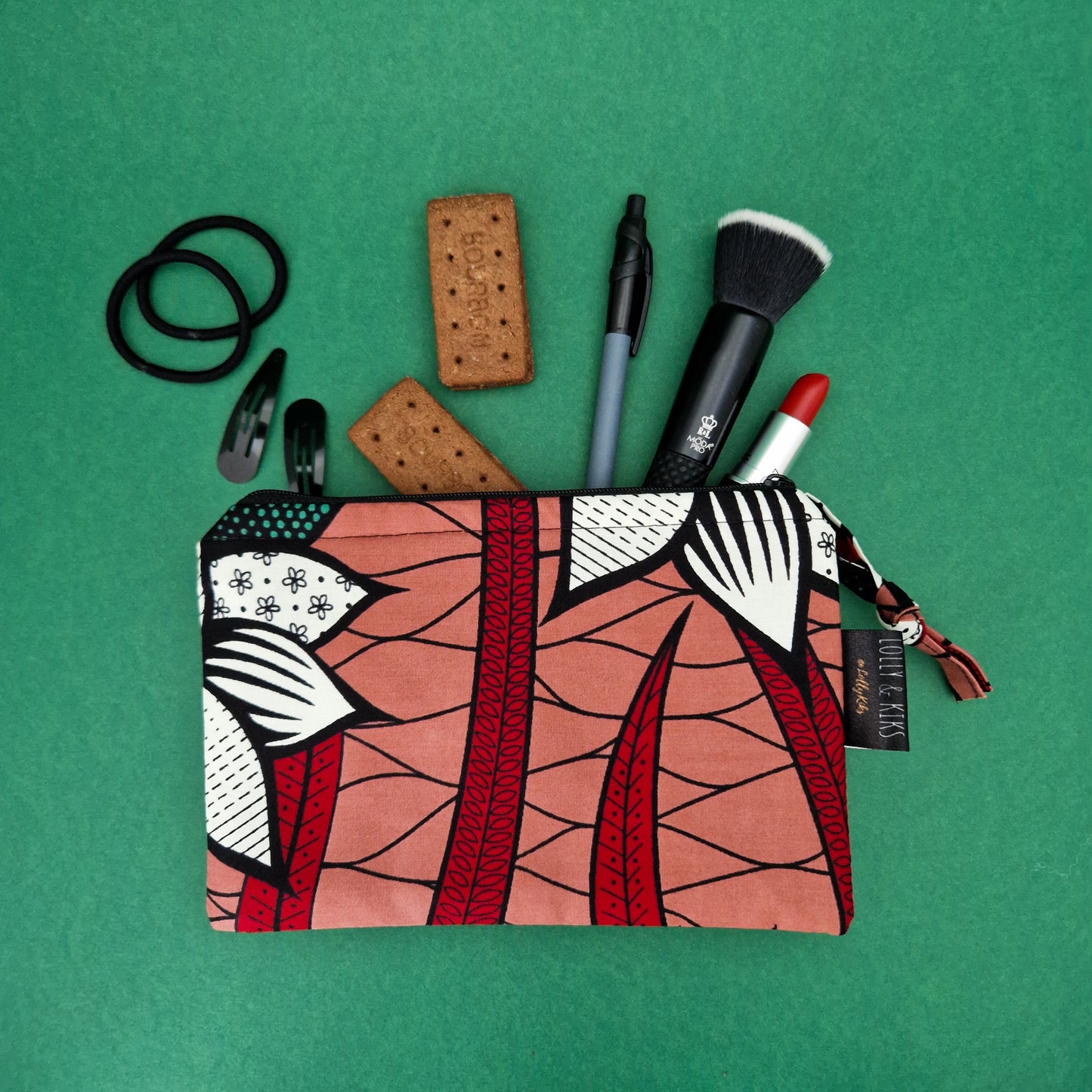 Small Zip Pouch | Buki Print