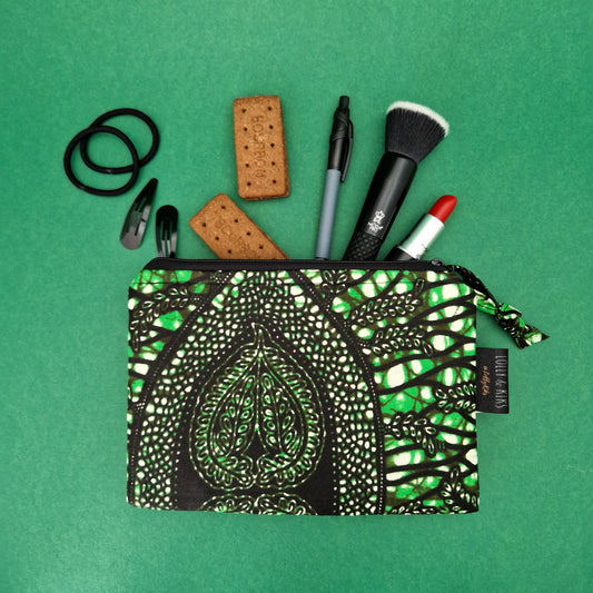 Small Zip Pouch | Nkechi Print