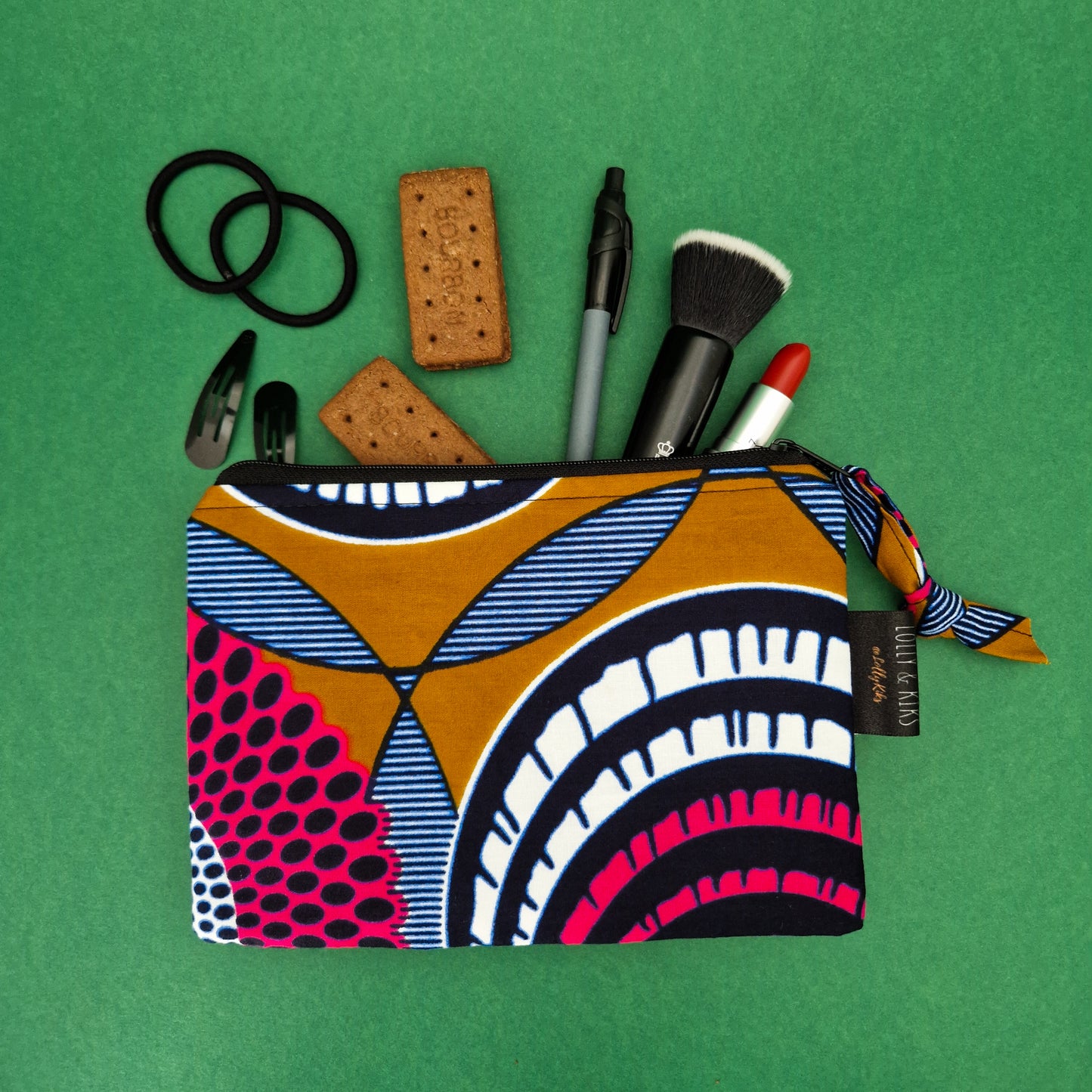 Small Zip Pouch | Bukayo Print