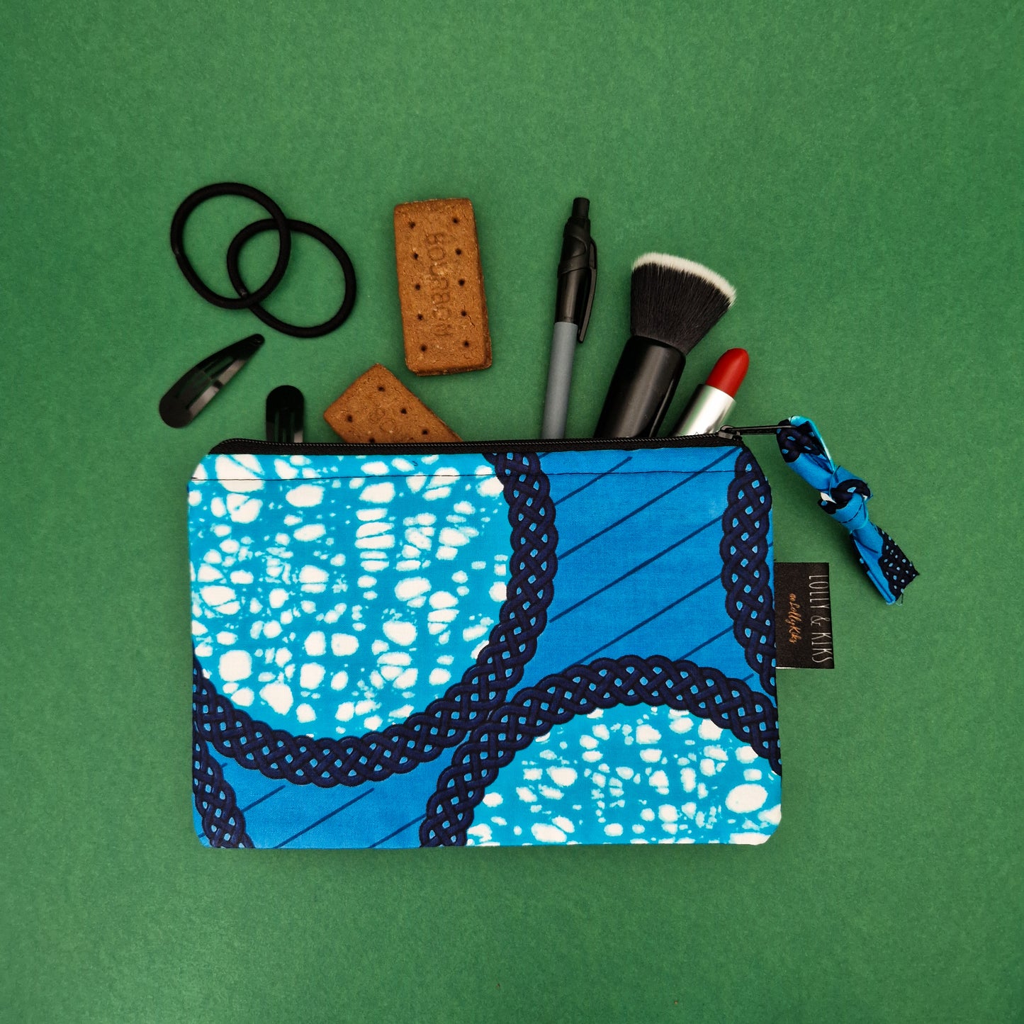 Small Zip Pouch | Adedapo Print