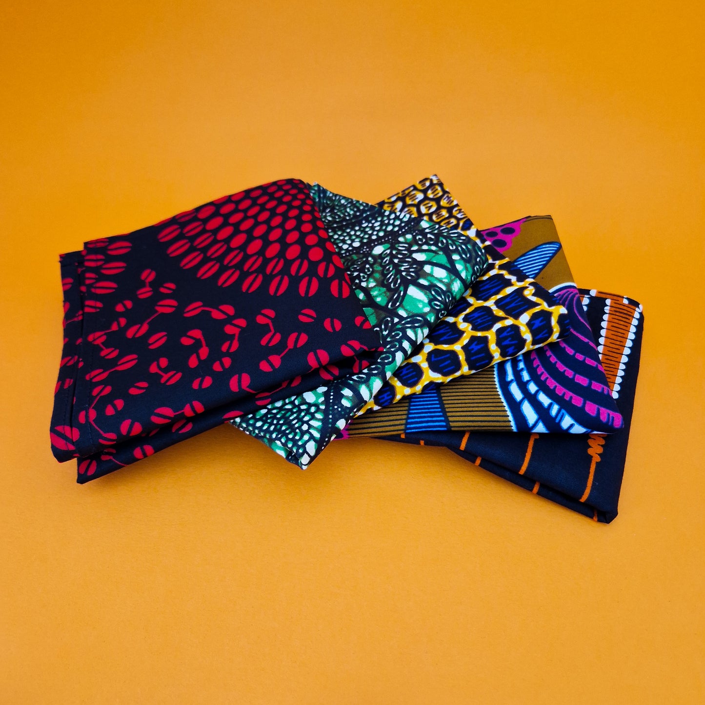 African Print Bandana Scarf | Nkechi Print