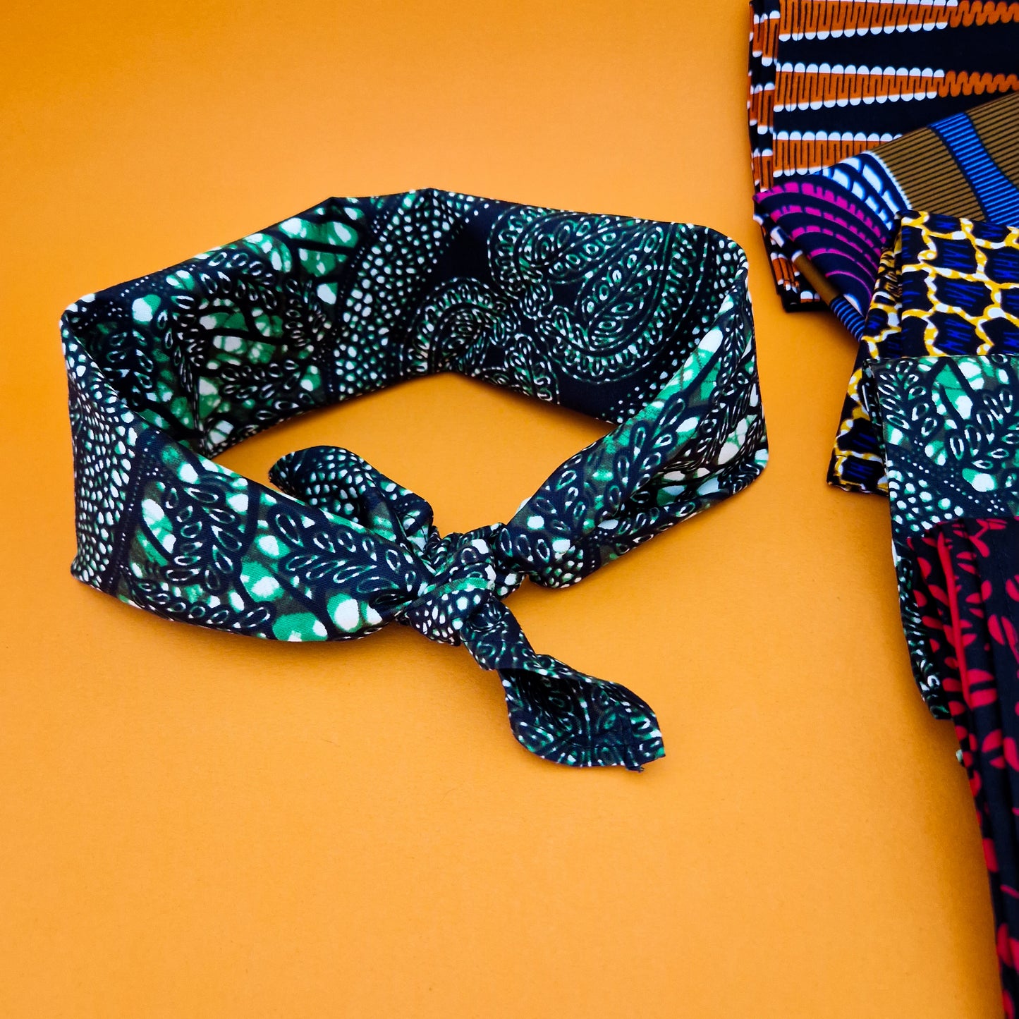 African Print Bandana Scarf | Nkechi Print