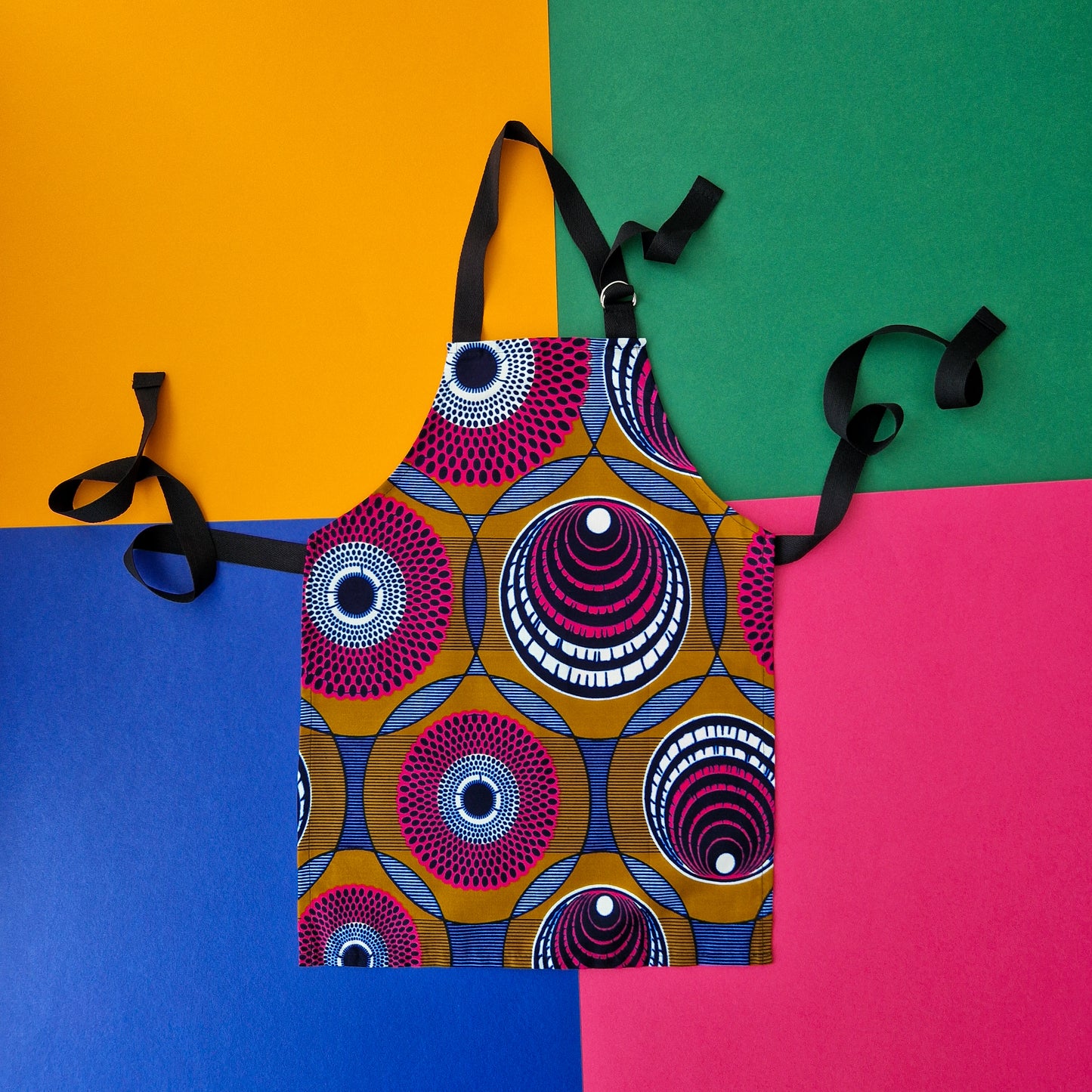 Kids African Print Apron | Bukayo Print