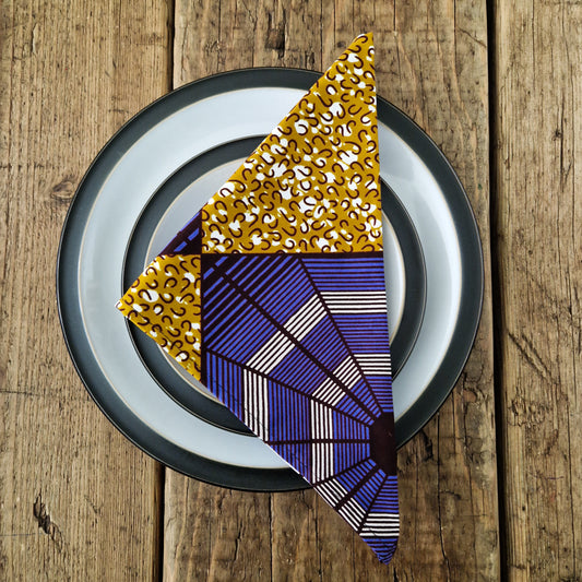 Large African Print Napkin | x1 Bunmi Print