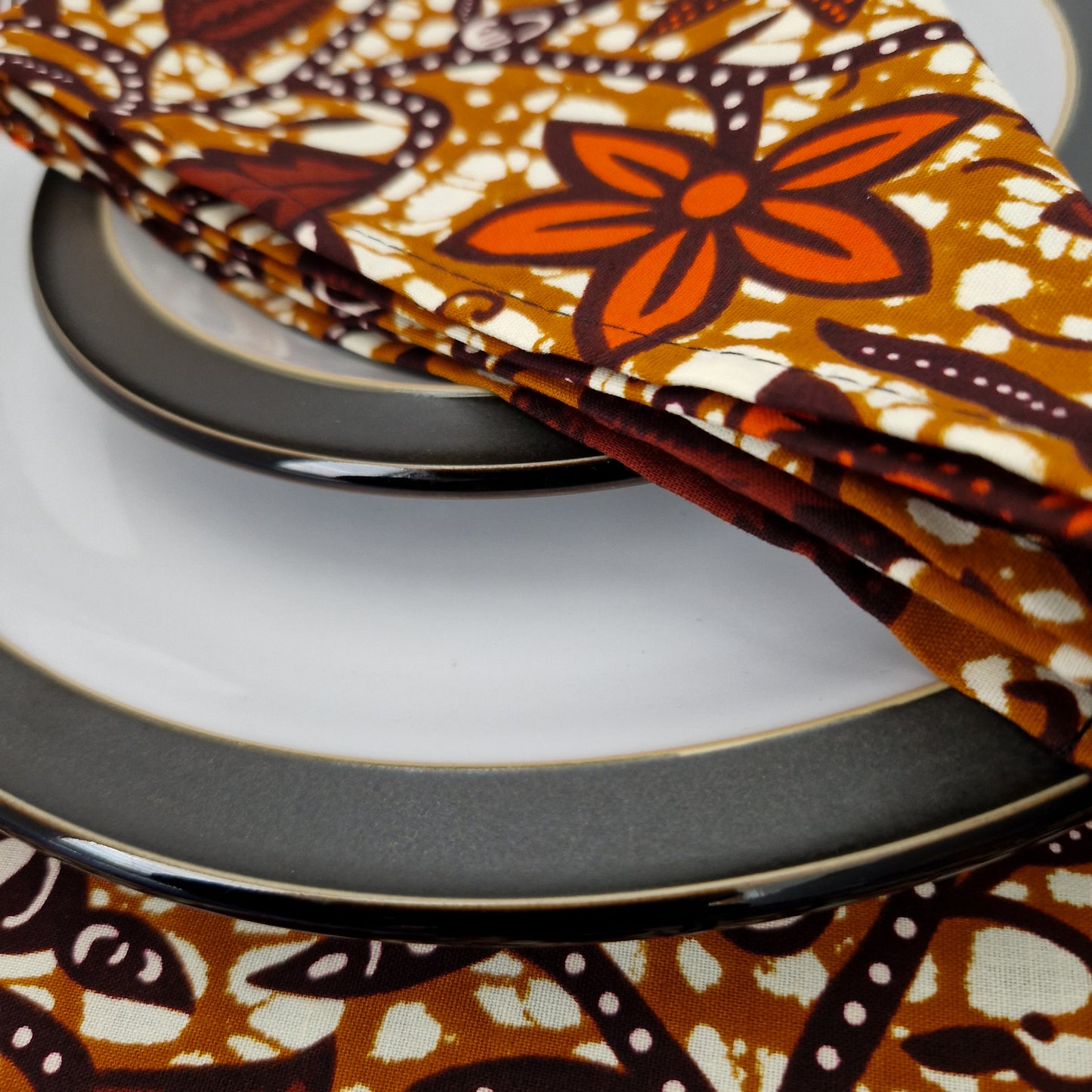 Large African Print Napkin | x1 Kwesi Print