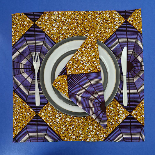 Large African Print Napkin | x1 Bunmi Print