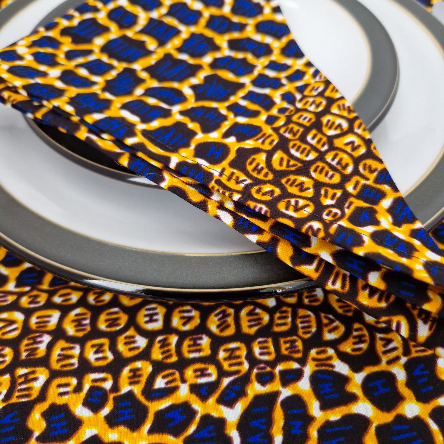 African Print Napkin | x1 Rere Print