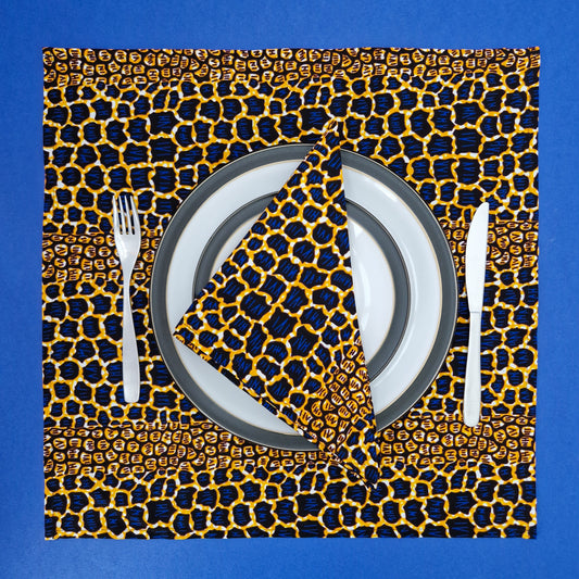 Large African Print Napkin | Rere Print