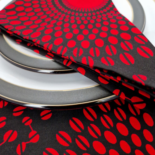 Large African Print Napkin | Shope Print