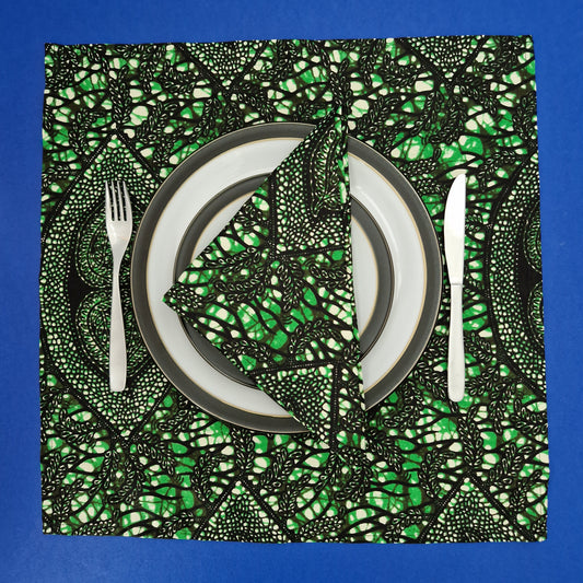 Large African Print Napkin | x1 Nkechi Print