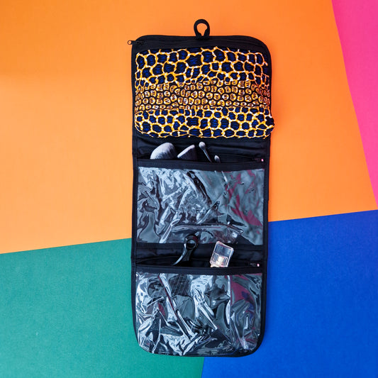Hanging African Print Wash Bag | Rere Print