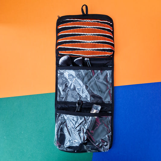 Hanging African Print Wash Bag | Doyin Print
