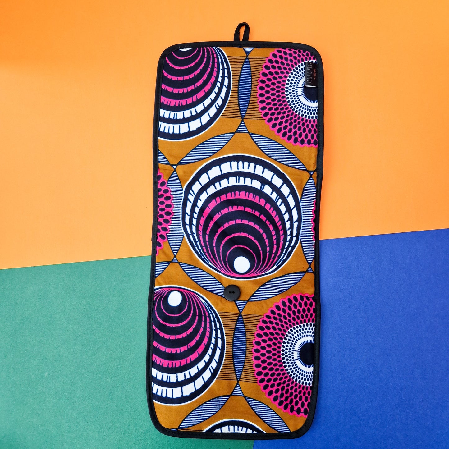 Hanging African Print Wash Bag | Bukayo Print