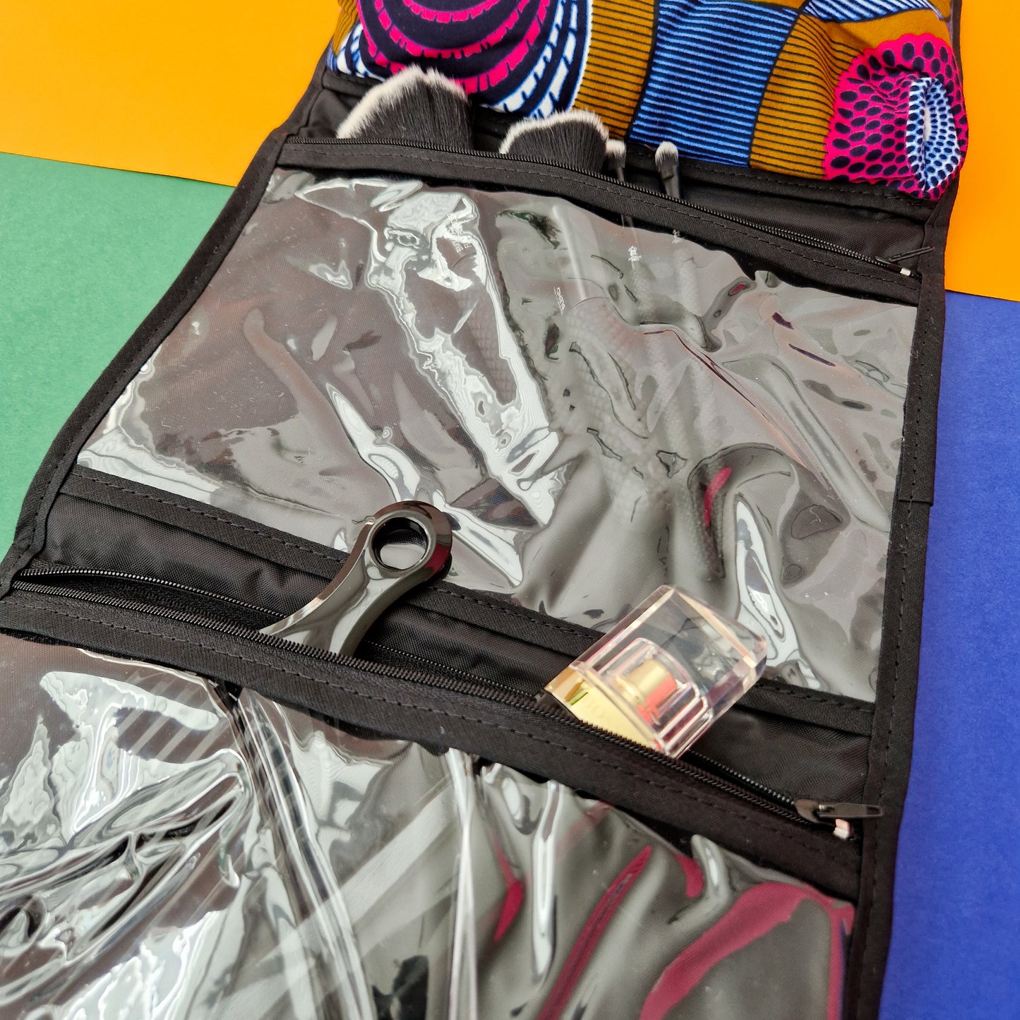 Hanging African Print Wash Bag | Bukayo Print