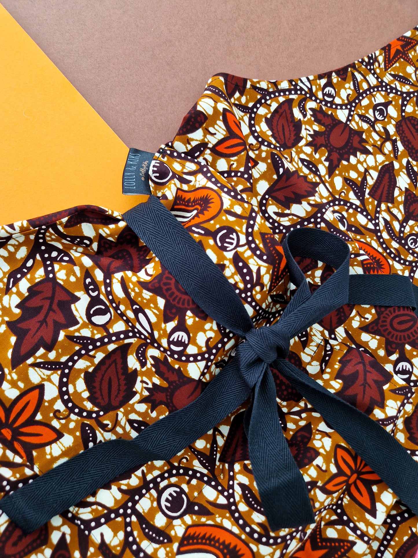 African Print Apron | Kwesi Print