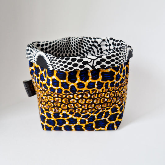 African Print Fabric Basket | Rere Print