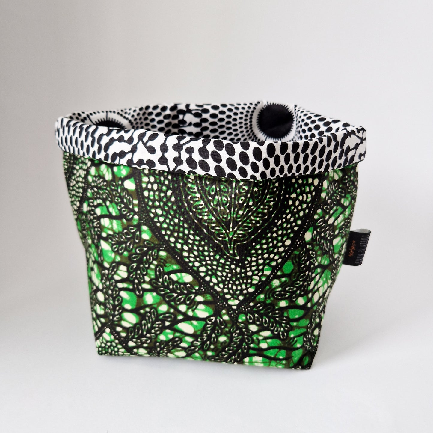 African Print Fabric Basket | Nkechi Print