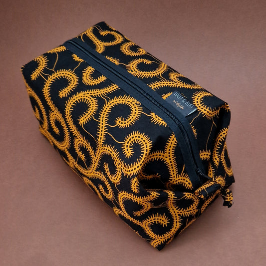 Large African Print Toiletry Wash Bag | Akin Print