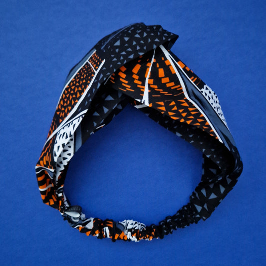 African Print Turban Headband | Deji Print