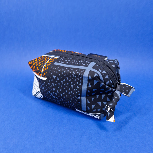 African Print Cosmetic Bag | Deji Print
