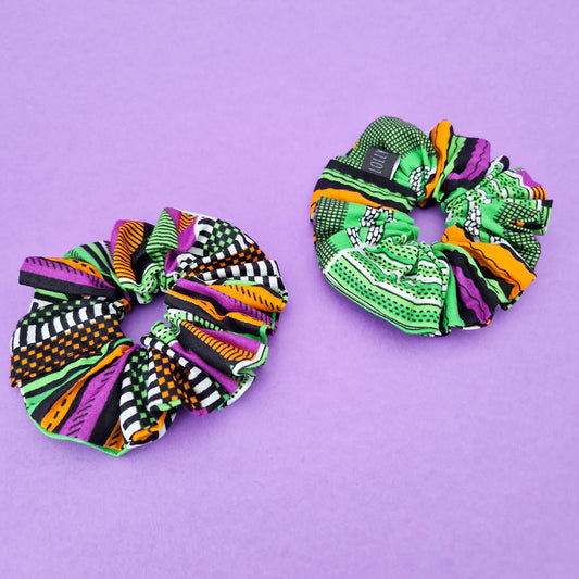 African Print Scrunchies | x2 Kofi Print