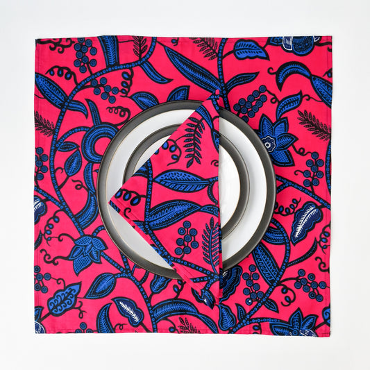 Large African Print Napkin | x1 Omolara Print