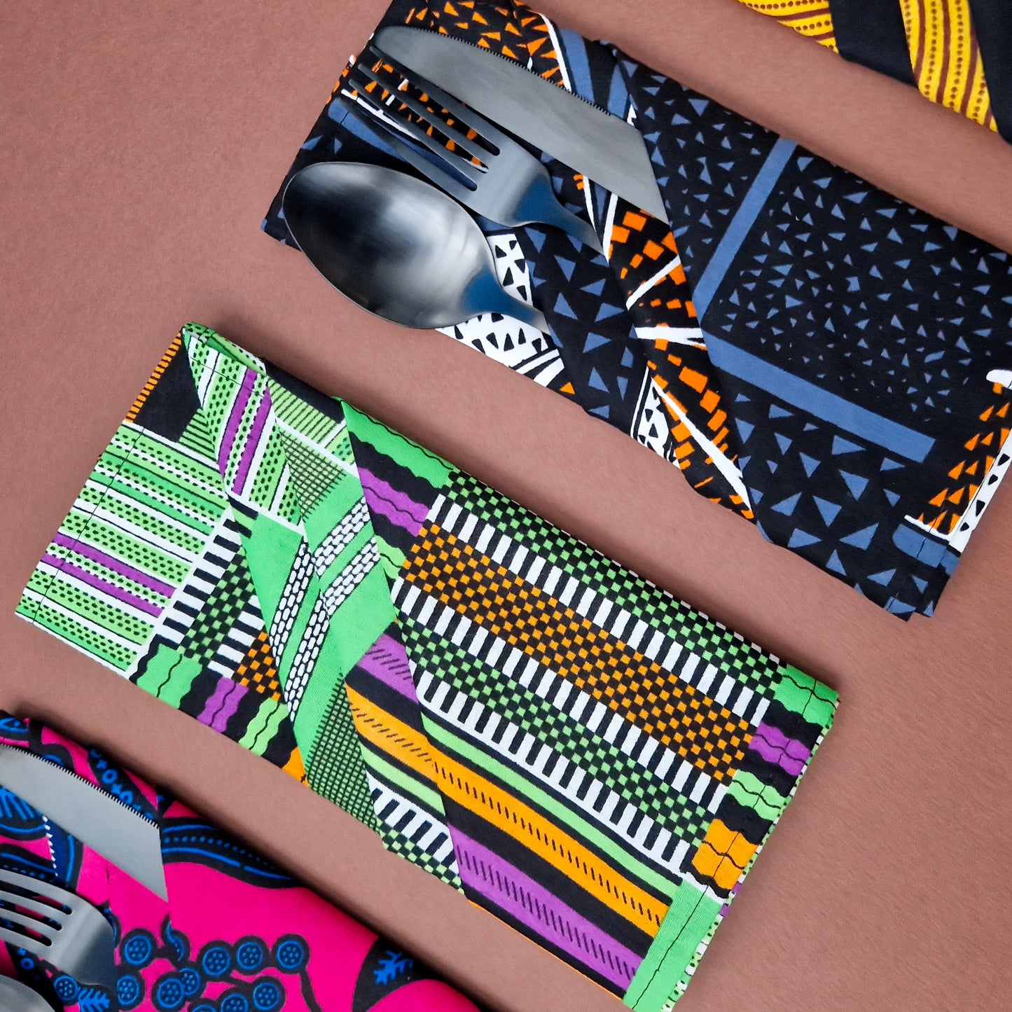 Large African Print Napkin | x1 Kofi Print