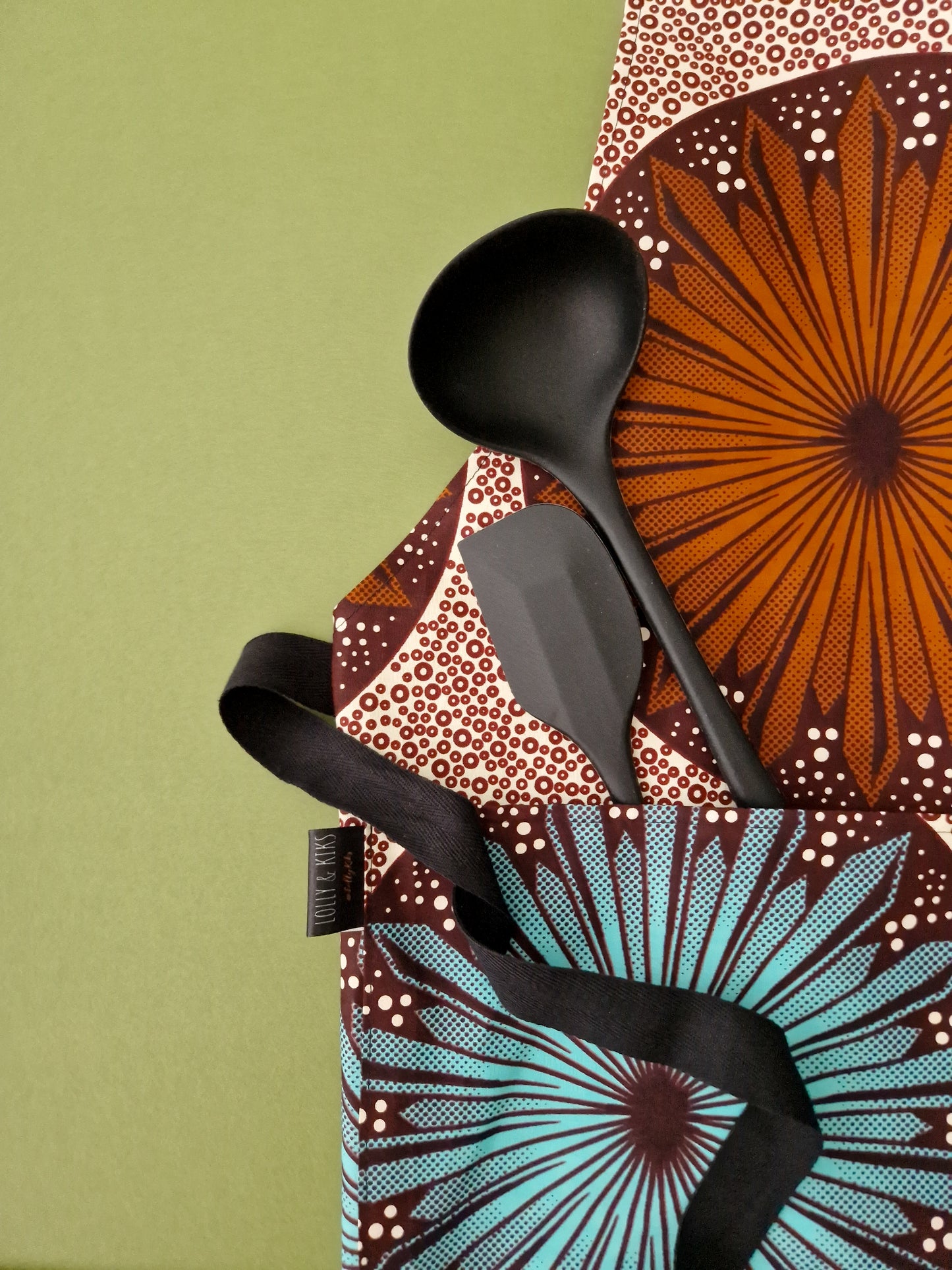 African Print Apron | Dele Print