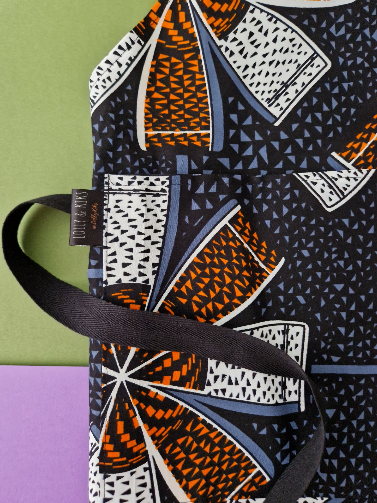African Print Apron | Deji Print