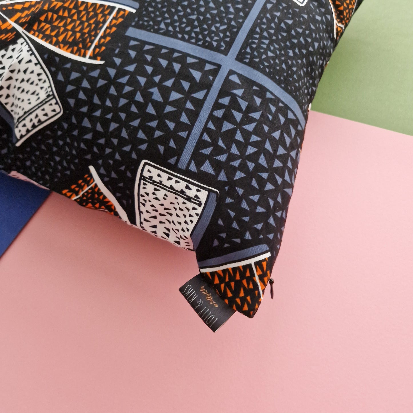African Print Cushion Cover | Deji Print
