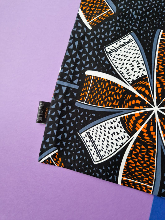 African Print Tote Bag | Deji Print